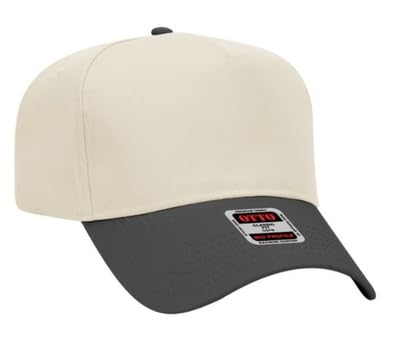Otto Blank Black and Natural Two-Tone Hat for Men and Women
| Genuine Otto Blank Black and Natural Two-Tone Cap for Out