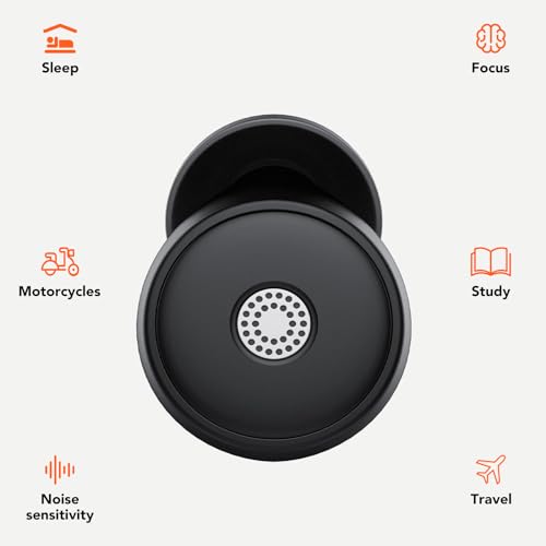 Noise Cancelling Ear Plugs for Sleeping (Black)  
Soft Noise Cancelling Earplugs for Concerts (Black)  
Reusable Noise R