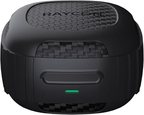 Raycon Impact Earbuds for Military Enthusiasts with 90 Hours Battery Life and Active Noise Cancellation (Black)  
Raycon