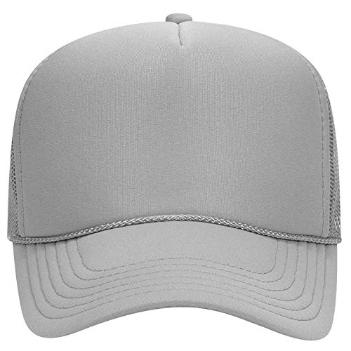 OTTO Mesh Back Trucker Hat for Men Gray Stylish and Breathable Summer Hat
| OTTO 5 Panel Mid Profile Trucker Hat for Me
