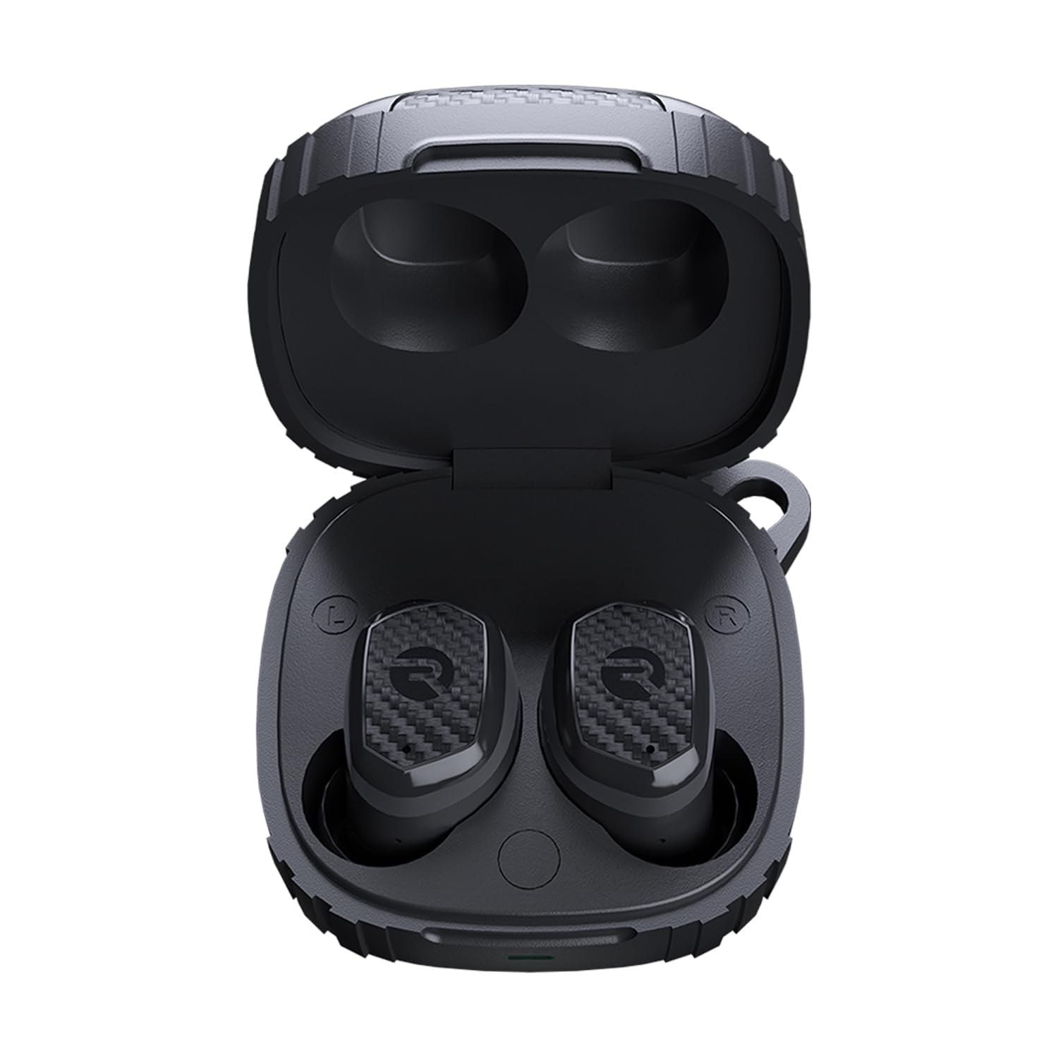 Raycon Impact Earbuds for Military Enthusiasts with 90 Hours Battery Life and Active Noise Cancellation (Black)  
Raycon