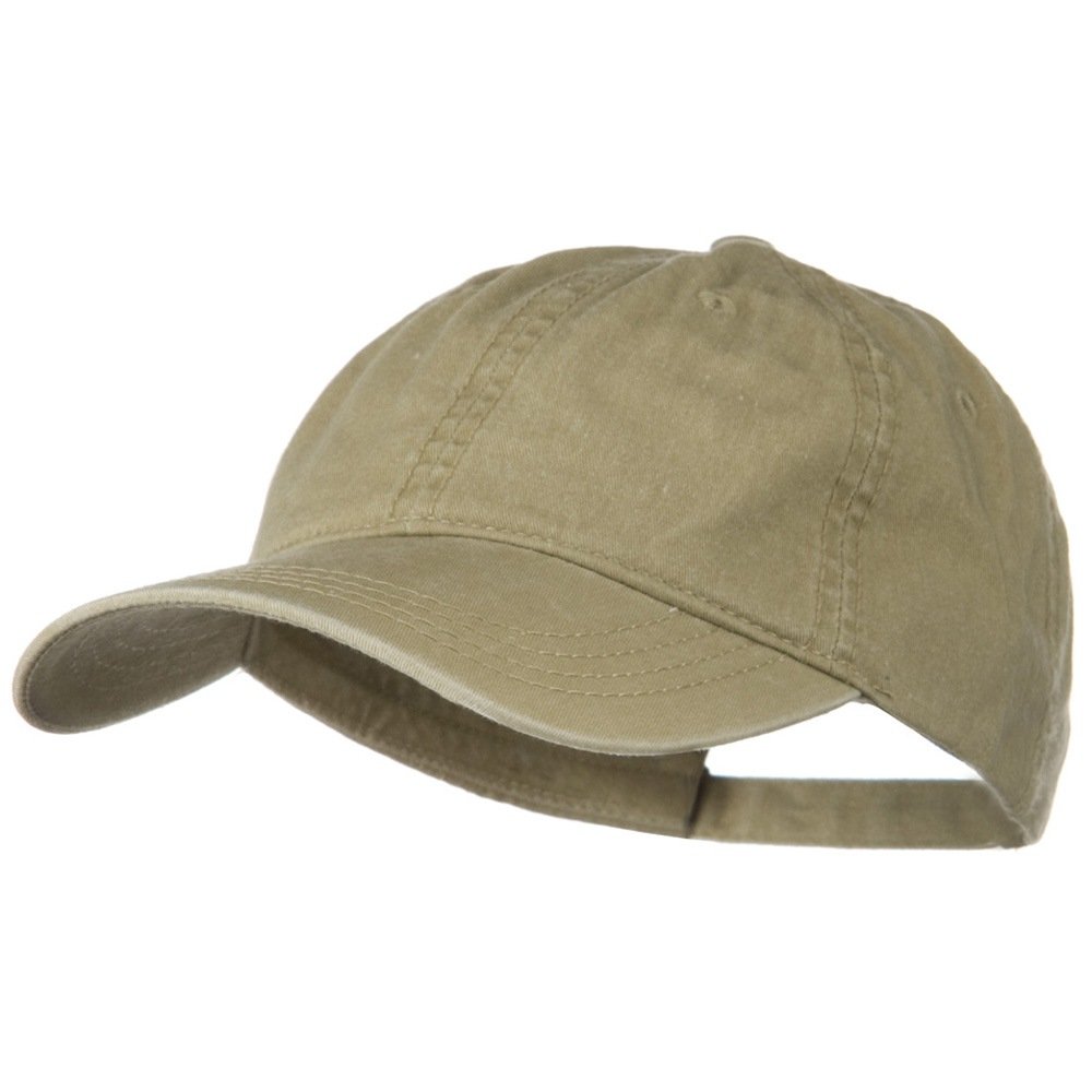 OTTO Washed Solid Pigment Dyed Cotton Twill Brass Buckle Cap Men's Summer Fashion Caps
