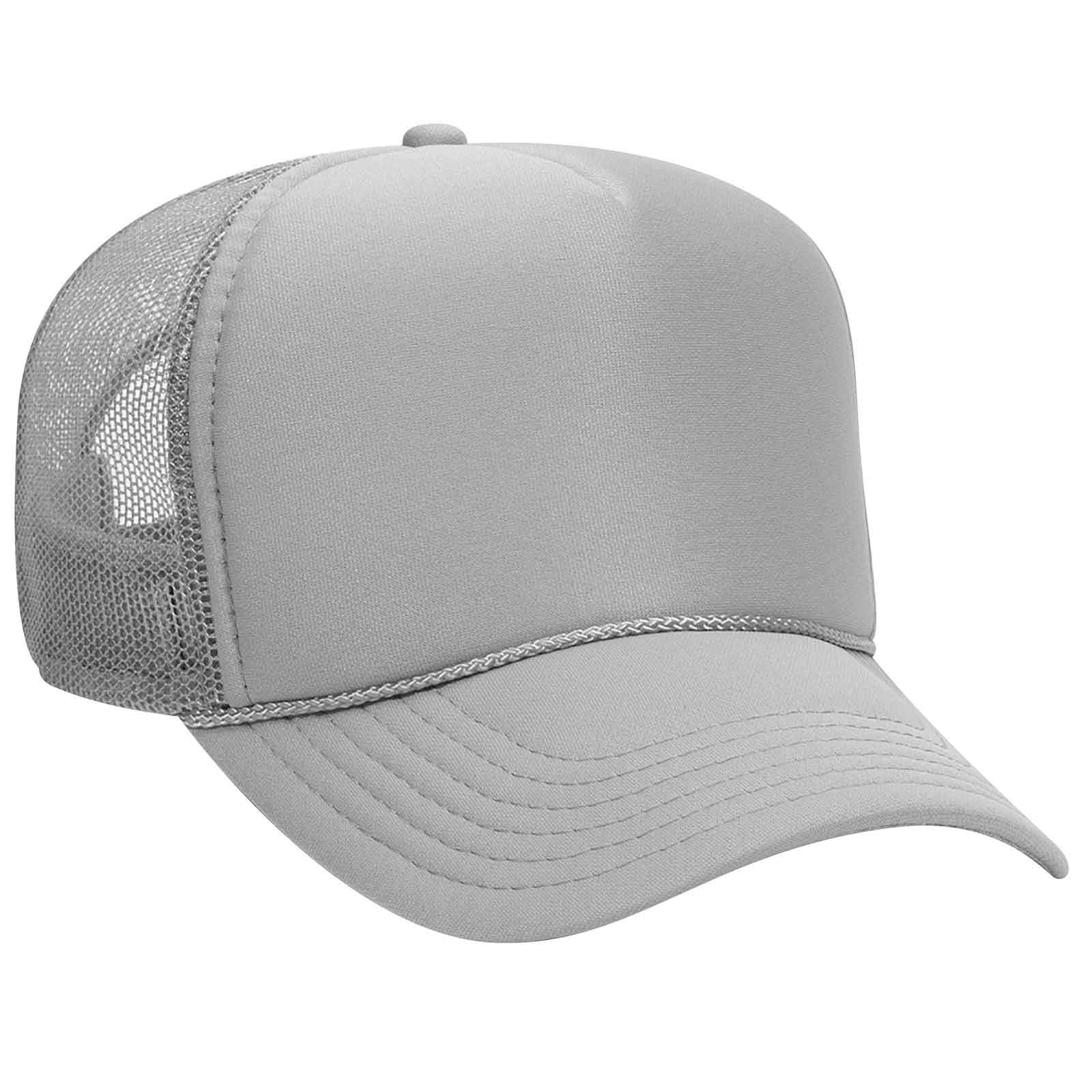 OTTO Mesh Back Trucker Hat for Men Gray Stylish and Breathable Summer Hat
| OTTO 5 Panel Mid Profile Trucker Hat for Me